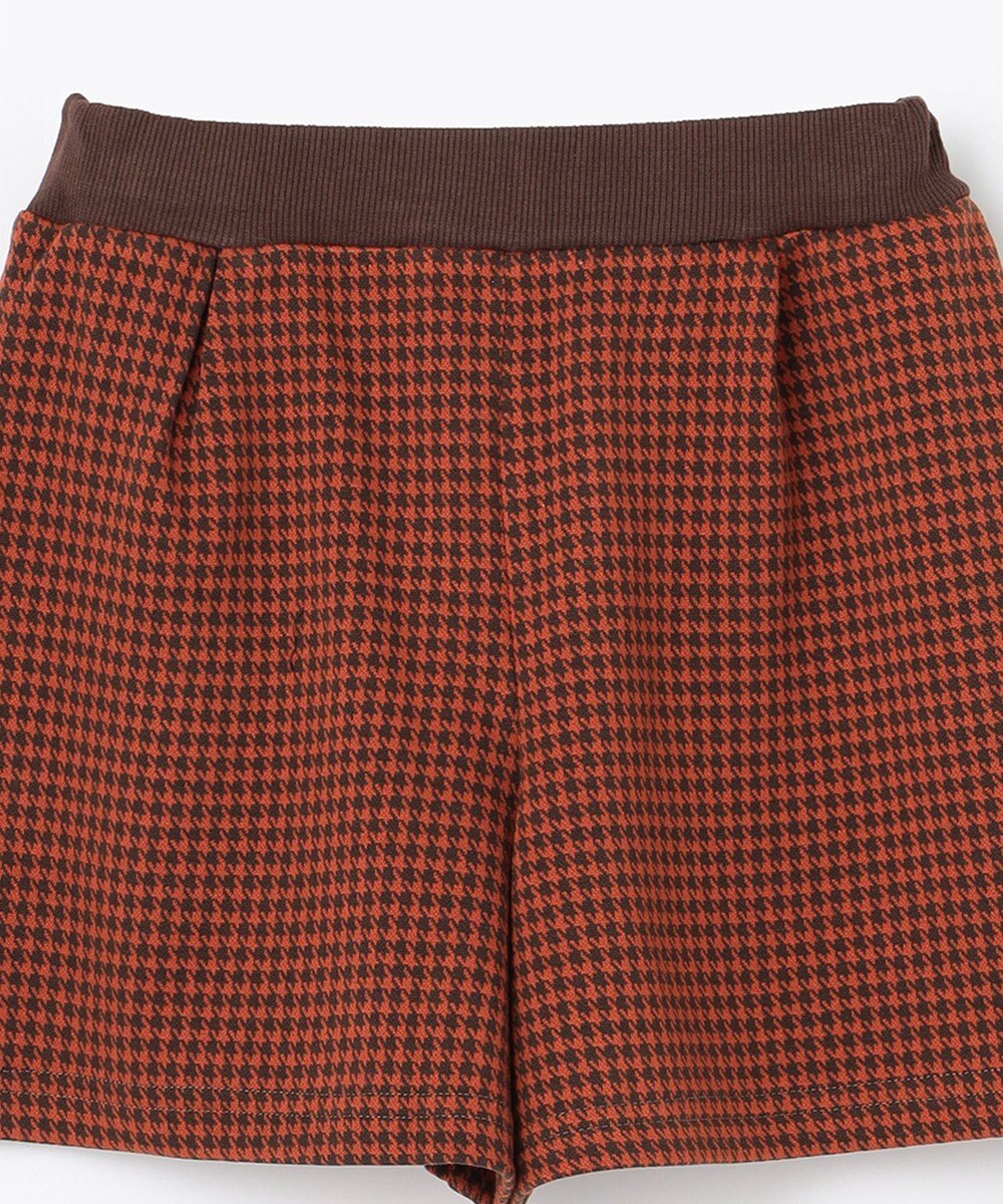 組曲 KIDS 【110-140㎝】ハウンドトゥースラップ キュロット 