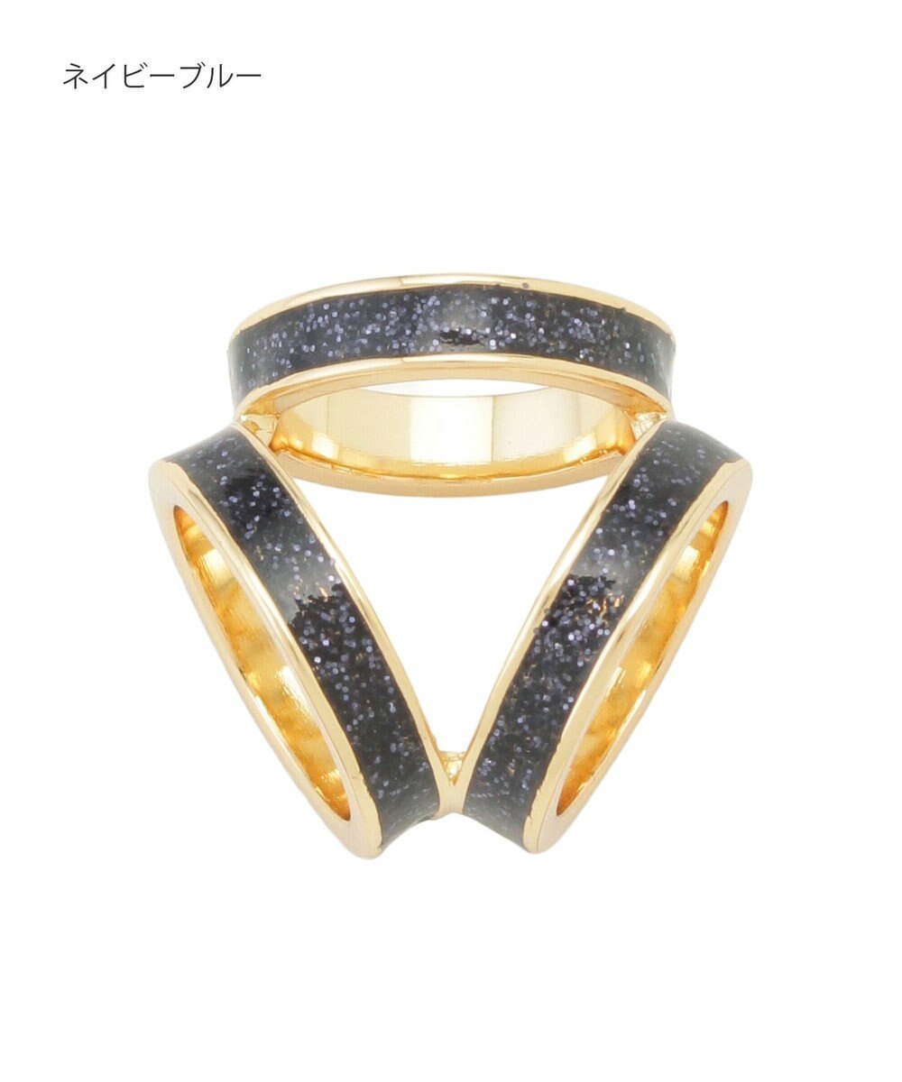 MOONBAT Luna Luce(ルナルーチェ)スカーフリング ラメ 3 Ring お手持ちのスカーフを通すだけ ギフト 