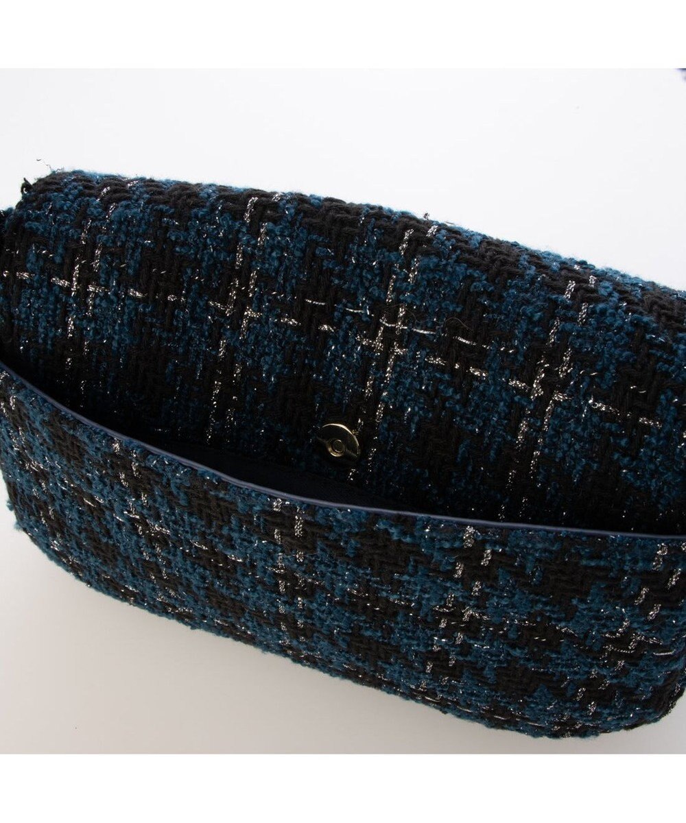 UNBILLION カシュカシュ cachecache / ツイード2wayハンドルフラップショルダー 