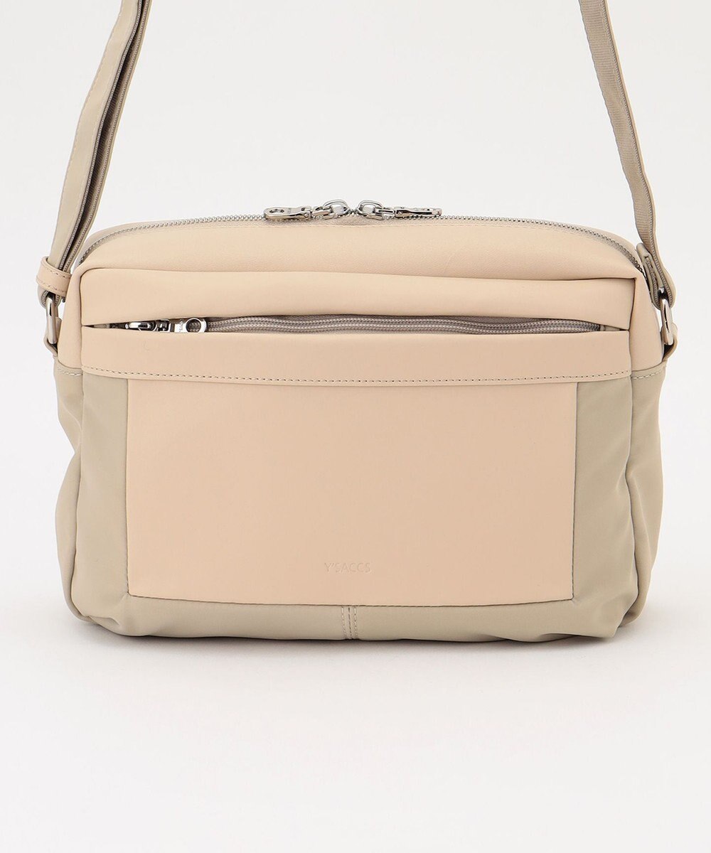 Y'SACCS ブロックモチーフショルダー 