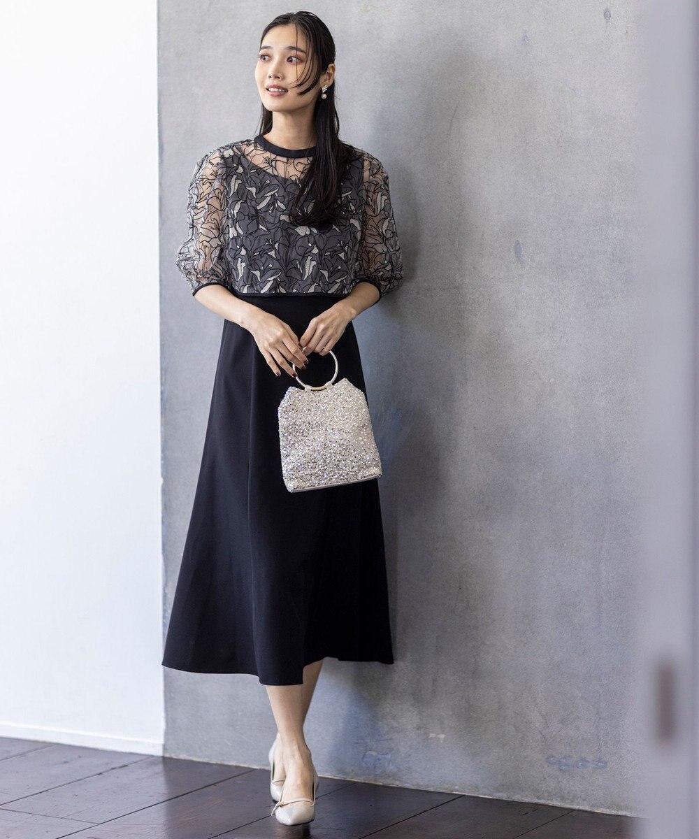 ANY SIS 【2WAY】リングメタルスパンコール ショルダーバッグ 