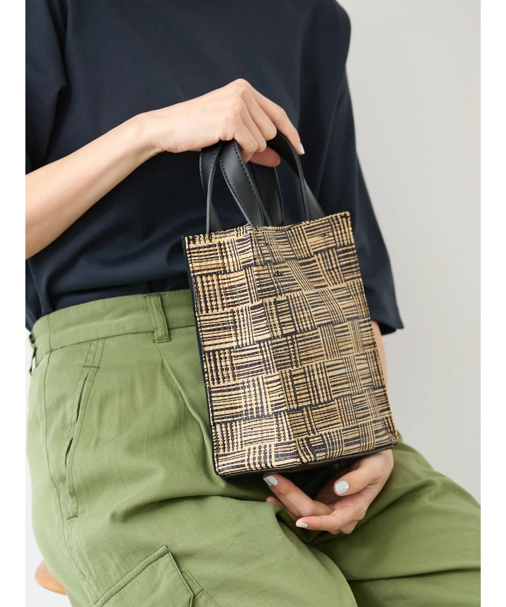 AMERICAN HOLIC 異素材スクエア２ＷＡＹＢＡＧ 