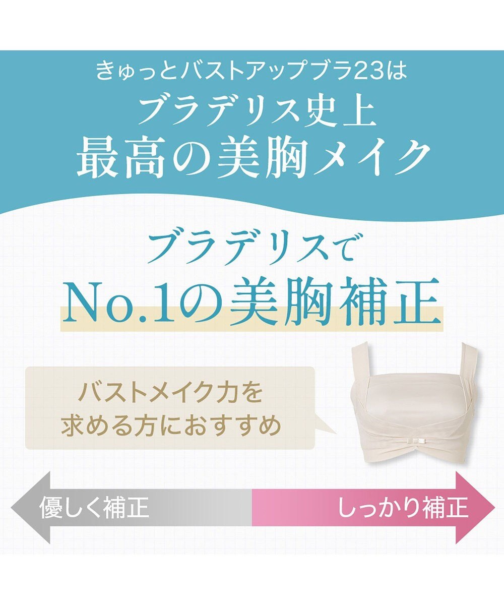 BRADELIS New York 【BRADELIS NewYork peace】　きゅっとバストアップブラ23 