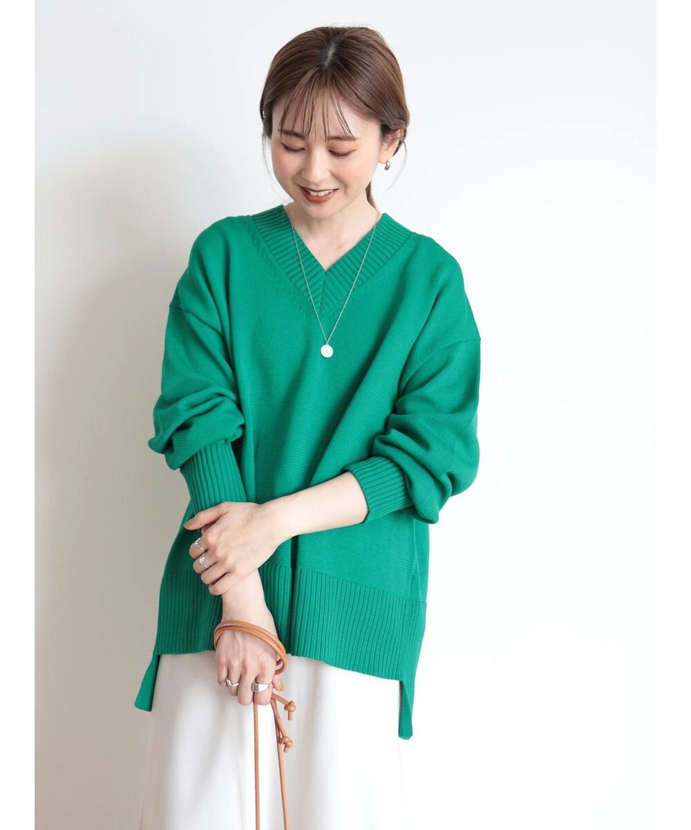 AMERICAN HOLIC エコカルットＶネックプルオーバー 