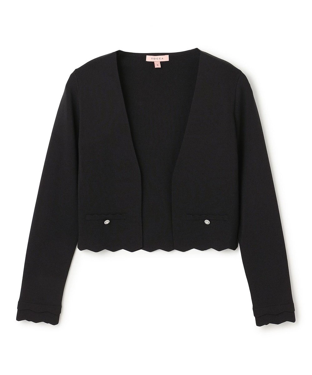 TOCCA SCALLOPED JEWEL ボレロ 