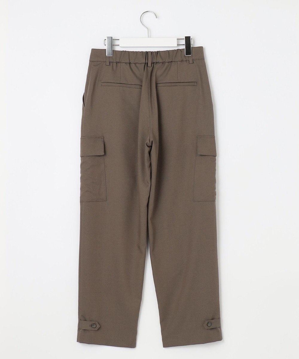 J.PRESS LADIES L 【洗える】ツイルライトストレッチ テーパード カーゴ パンツ 