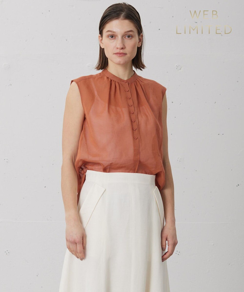 BEIGE， 【WEB限定】ODILON / シアーブラウス 