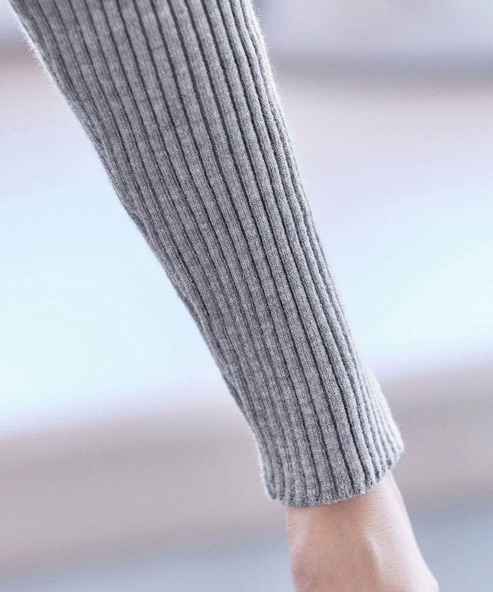 Tiaclasse 【洗える】ランダムリブニットプルオーバー 