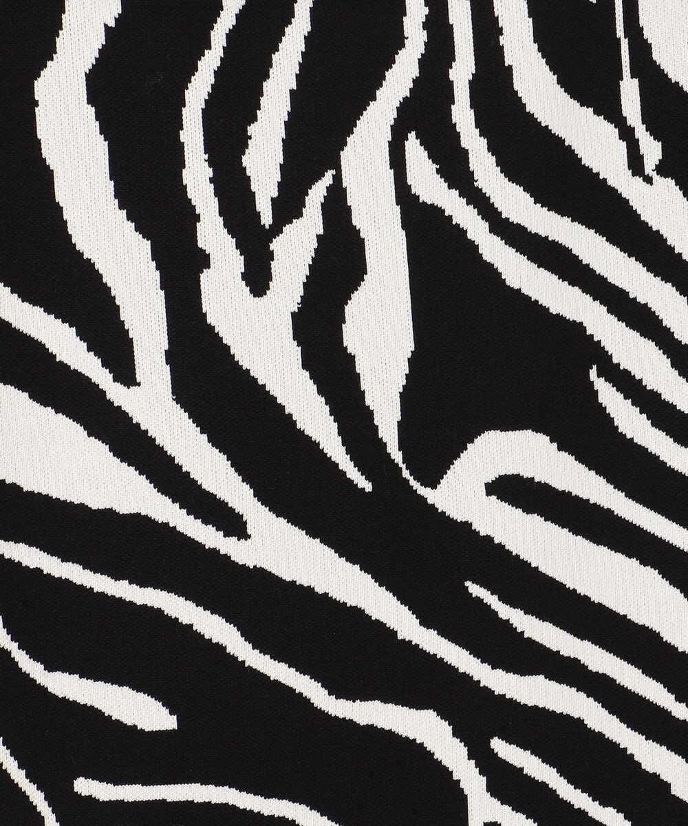 ICB 【洗える】アニマルジャガード  ニットスカート 