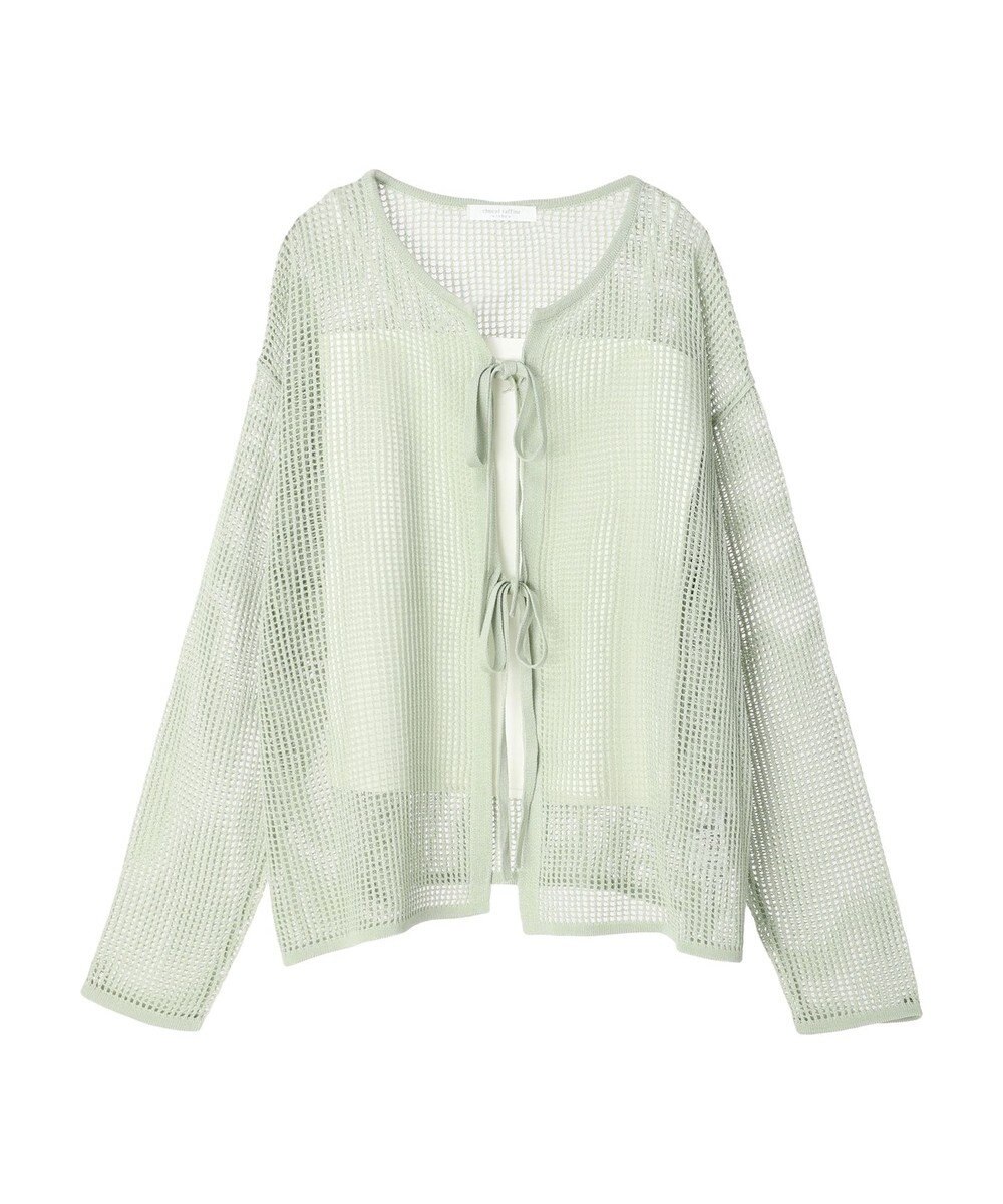 Green Parks ＳＥＴ２点　透かしカーデ＋キャミソール 