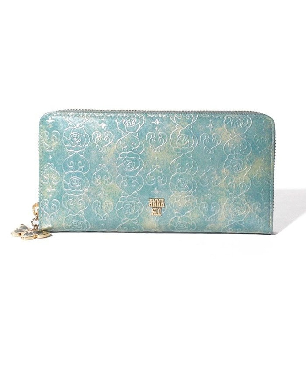ANNA SUI ローズハート ラウンド長財布 