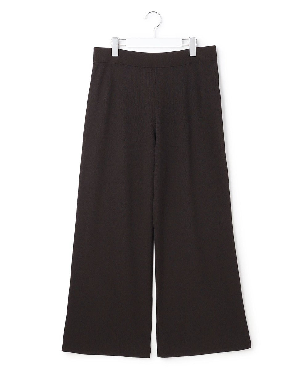 23区 L 【Lサイズ限定】レーヨンポリエステルストレッチ ニット パンツ 
