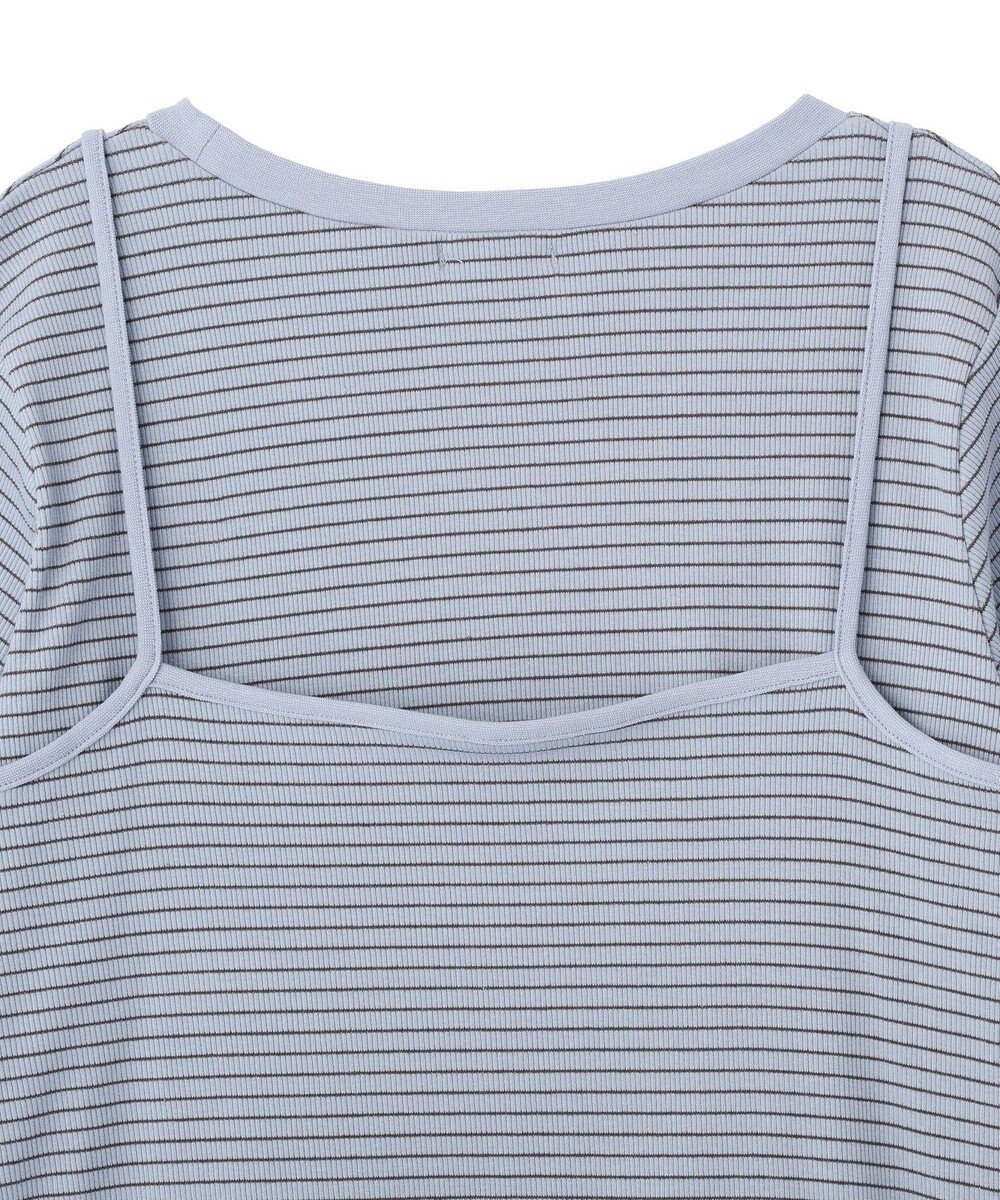 CRAFT STANDARD BOUTIQUE 2点セット/ボーダーキャミ+Tシャツ 