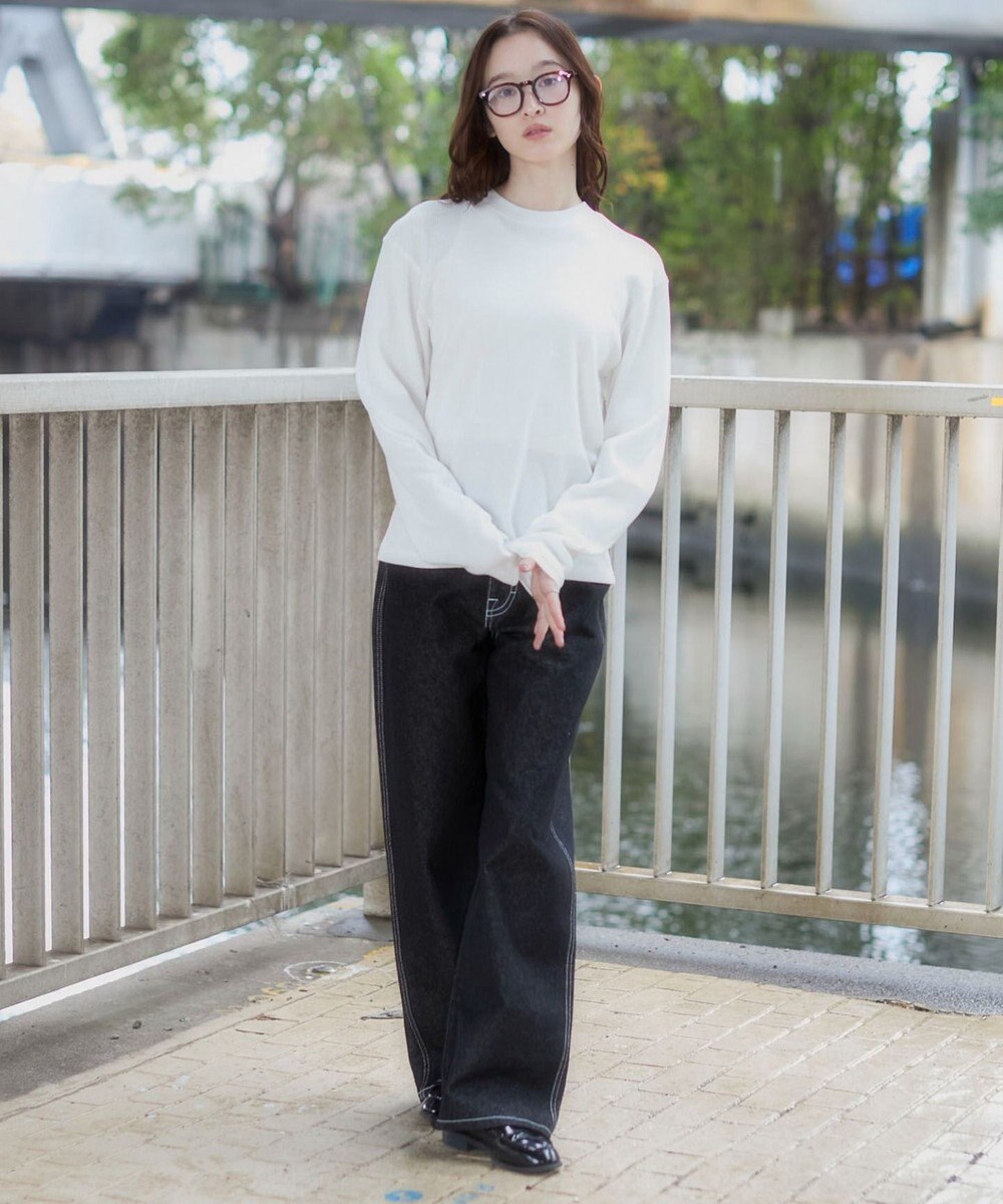 WEGO 【ユニセックス着用ITEM/MLサイズ展開】ワッフルT（LS） 