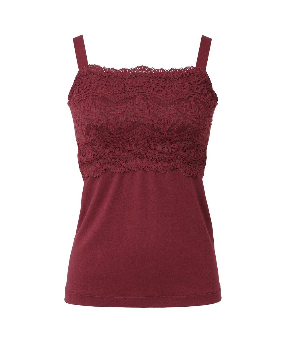 BRADELIS New York 【カヤビューティーラボ / ブラデリス】はくだけ簡単マドレーヌカップ綿混ブラキャミ24 ノンワイヤー 補正 下着 ブラトップ カップ付き 