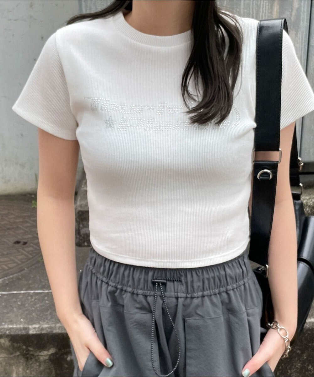 WEGO ラインストーンリブちびT 