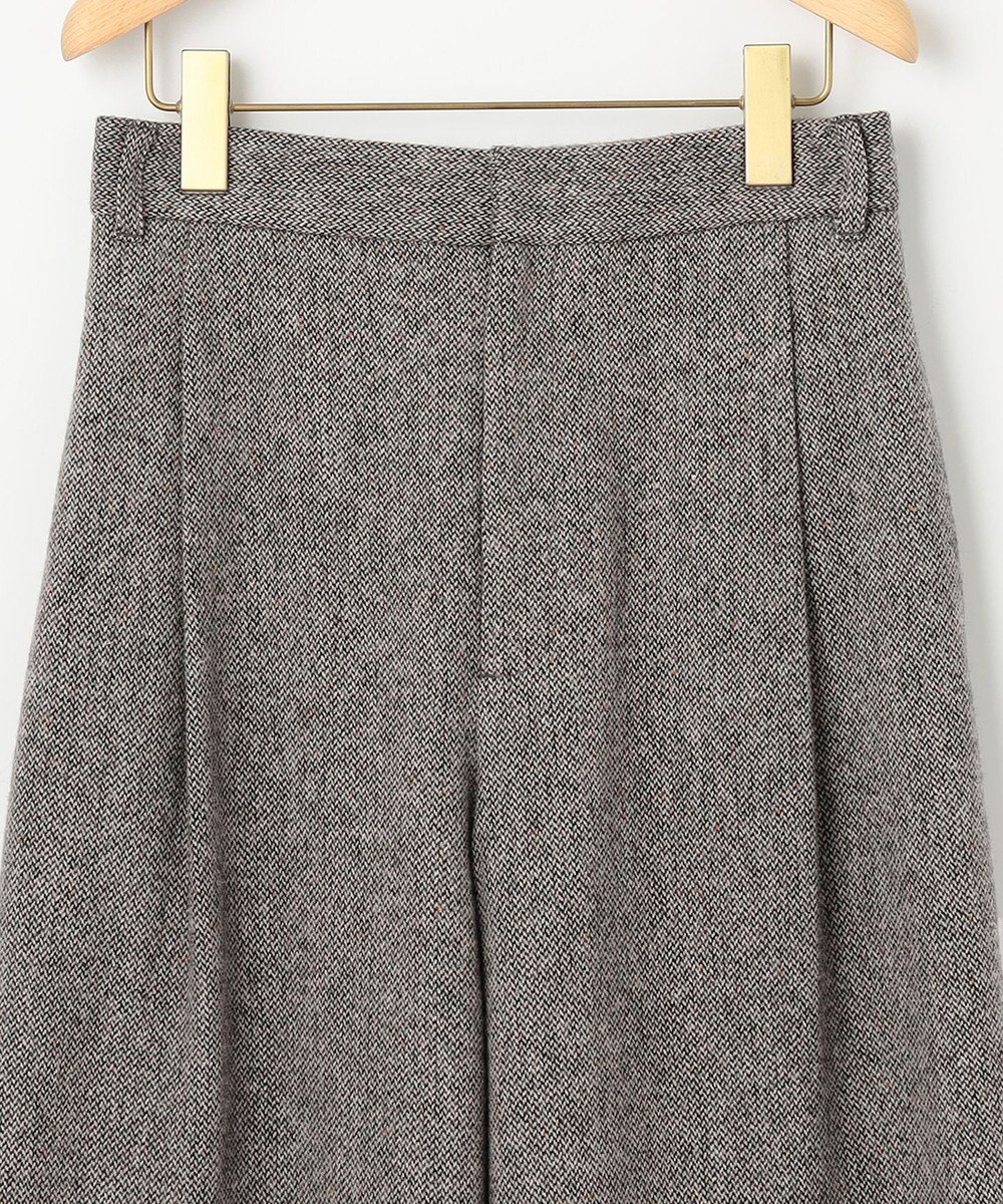 組曲 S ネコアシツィード ワイドパンツ 