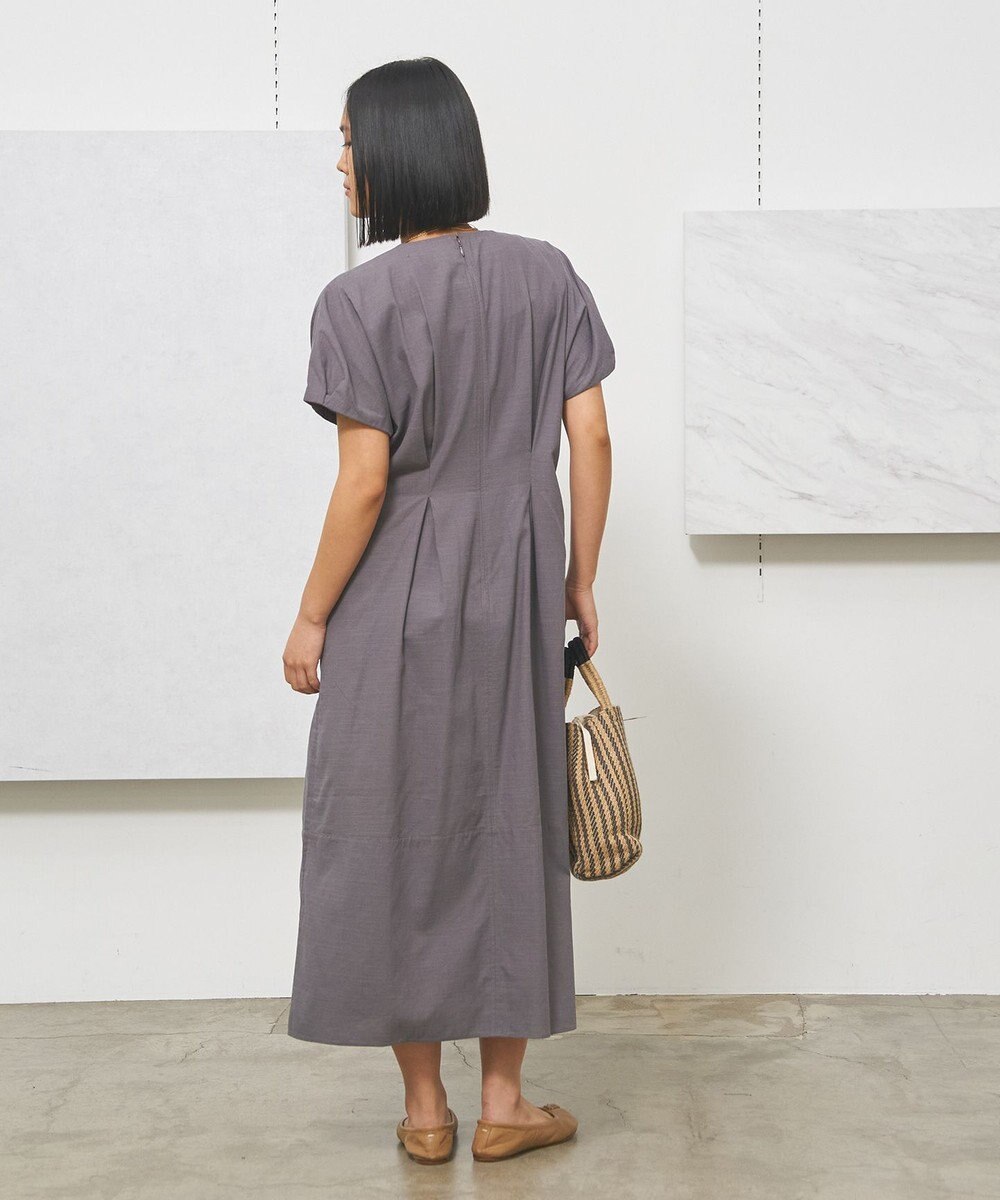 J.PRESS YORK STREET 【WOMEN】リネンライクイージーフィット ワンピース 