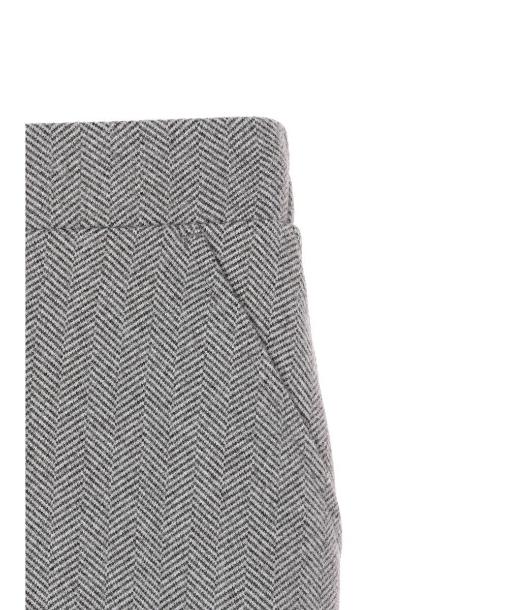 Green Parks 柄圧縮ポンチＩラインスカート 