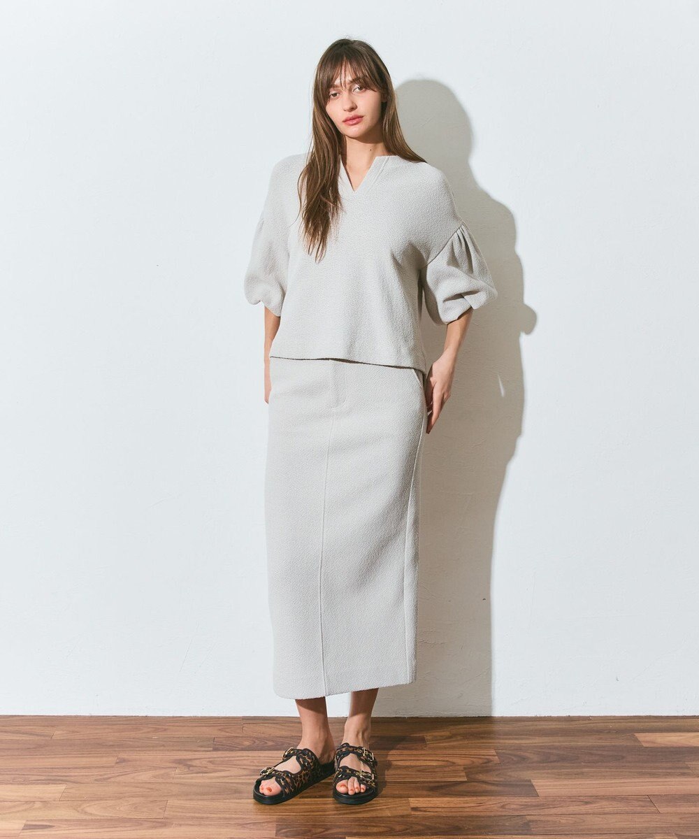 GRACE CONTINENTAL ジャージペンシルスカート 