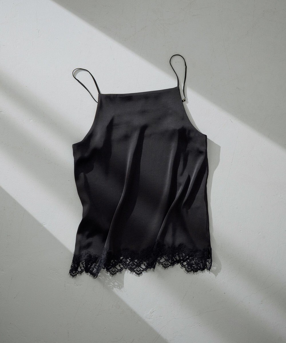 23区 S サテンレースキャミソール 