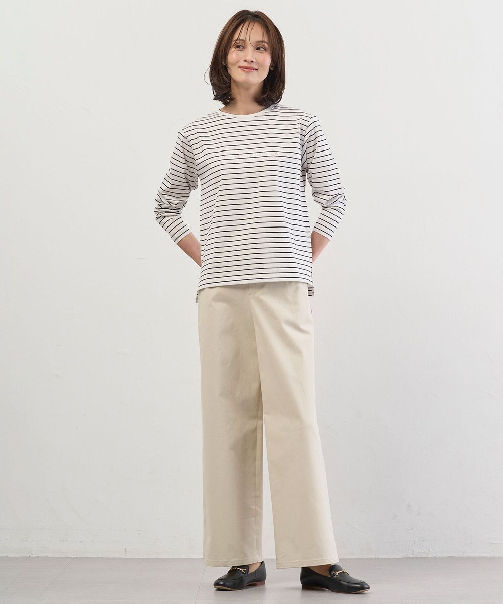 J.PRESS LADIES S メタリックロゴ ロンＴ 