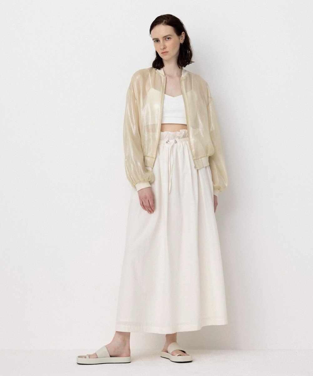 NAVE 【Nave・洗える】ドライタッサー スカート 