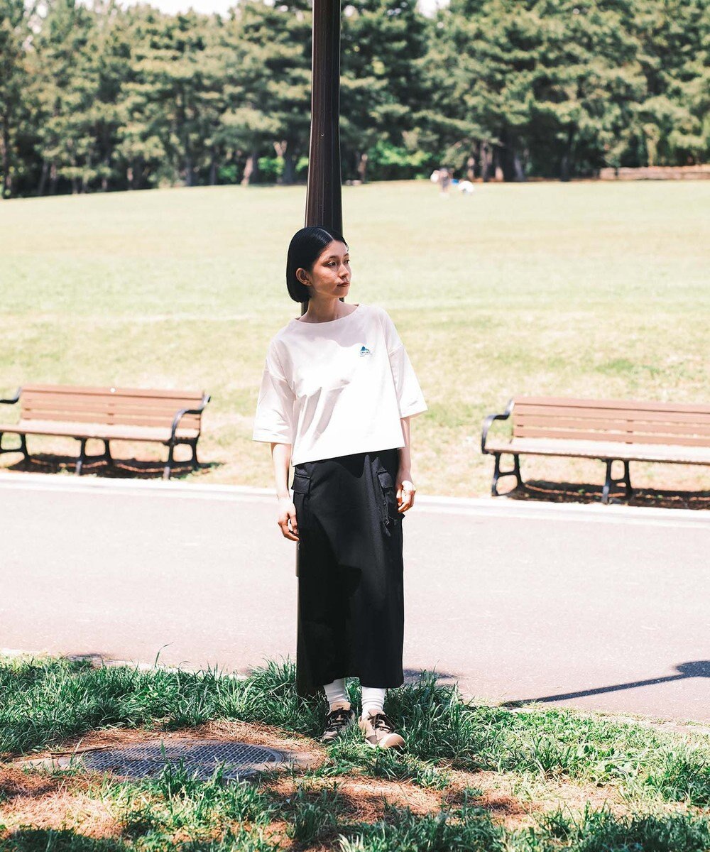 SHARE PARK LADIES 【UVカット・吸水速乾・ストレッチ・軽量 】エンブレムショートTシャツ（S・Mサイズ） 