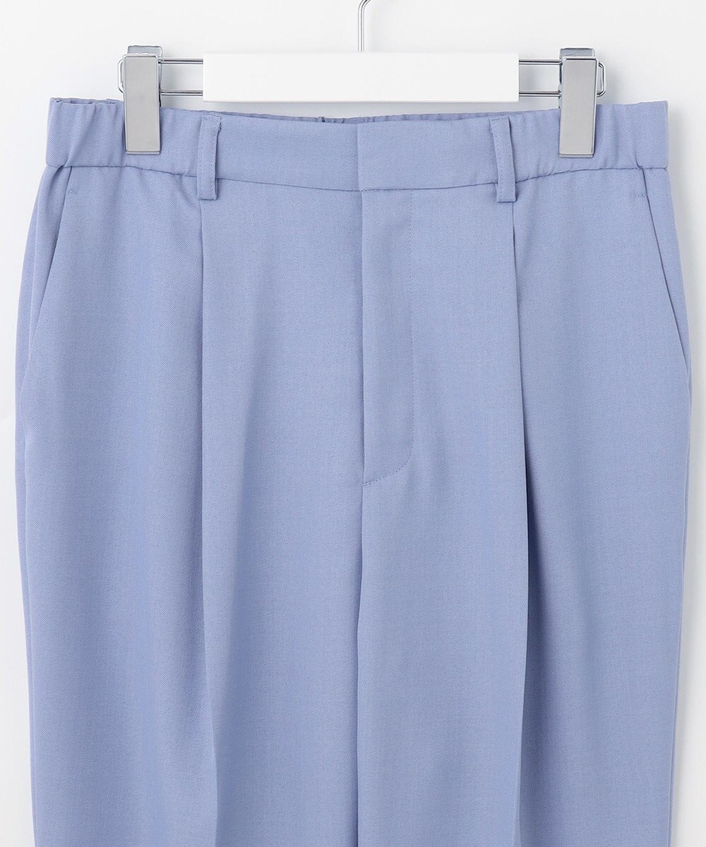 自由区 【接触冷感・速乾・UVケア・撥水・防シワ・XSサイズあり】リネンライクツィルテーパード パンツ 