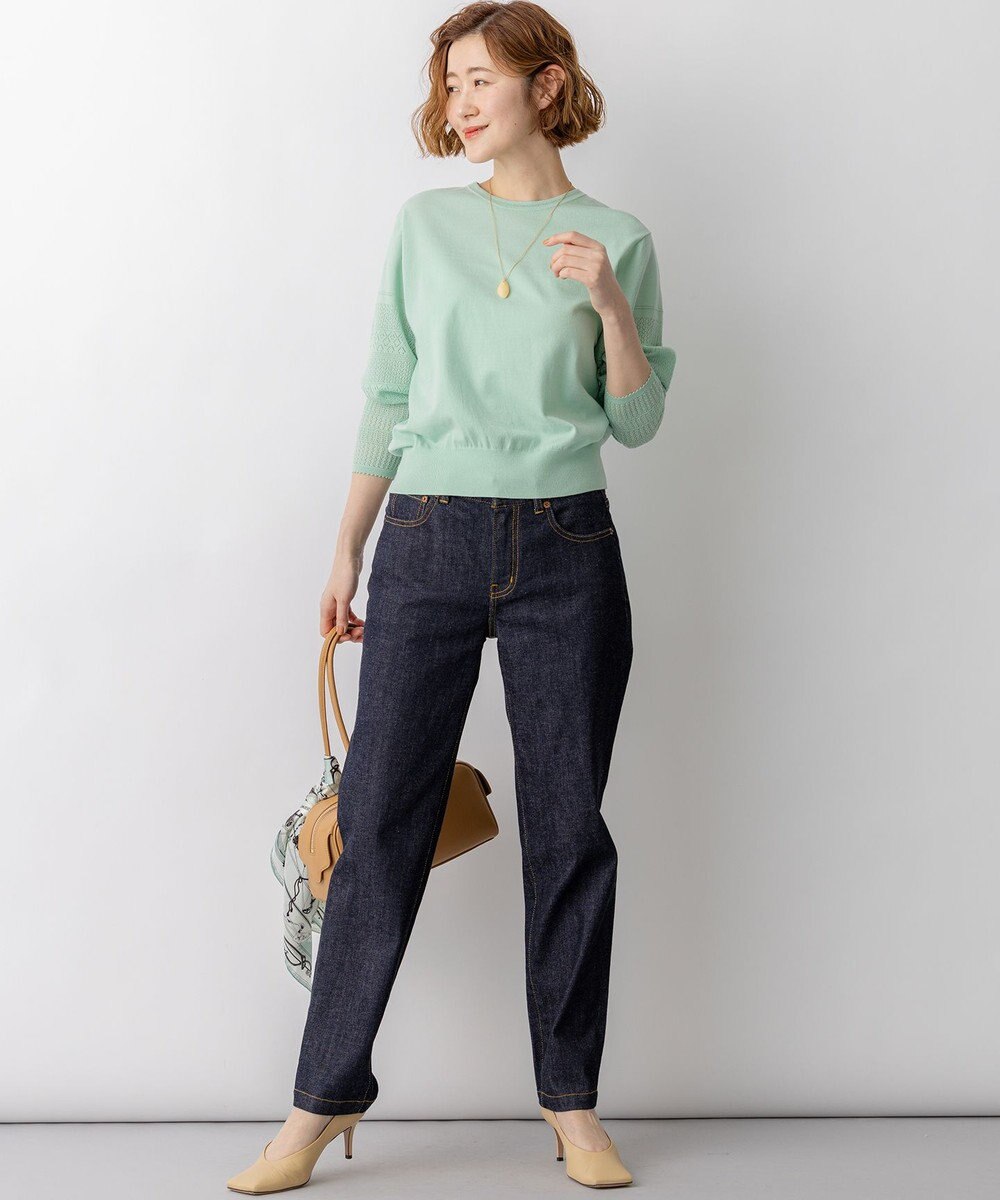 23区 S 23区DENIM ストレートフィット デニムパンツ 