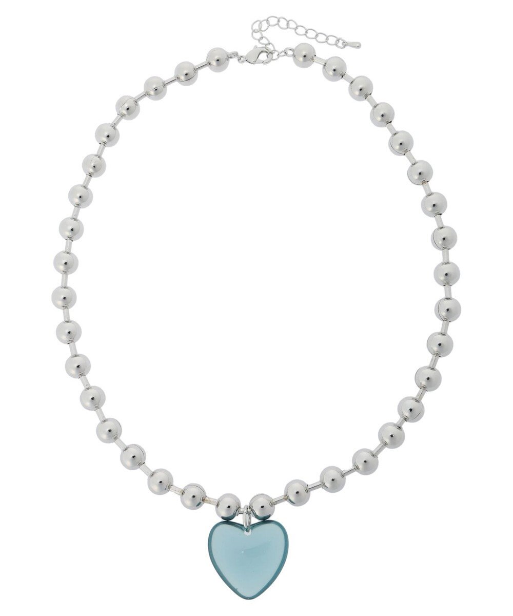 Green Parks ・ＨＡＬＦ　ＴＩＭＥ　クリアハートチェーンネックレス 