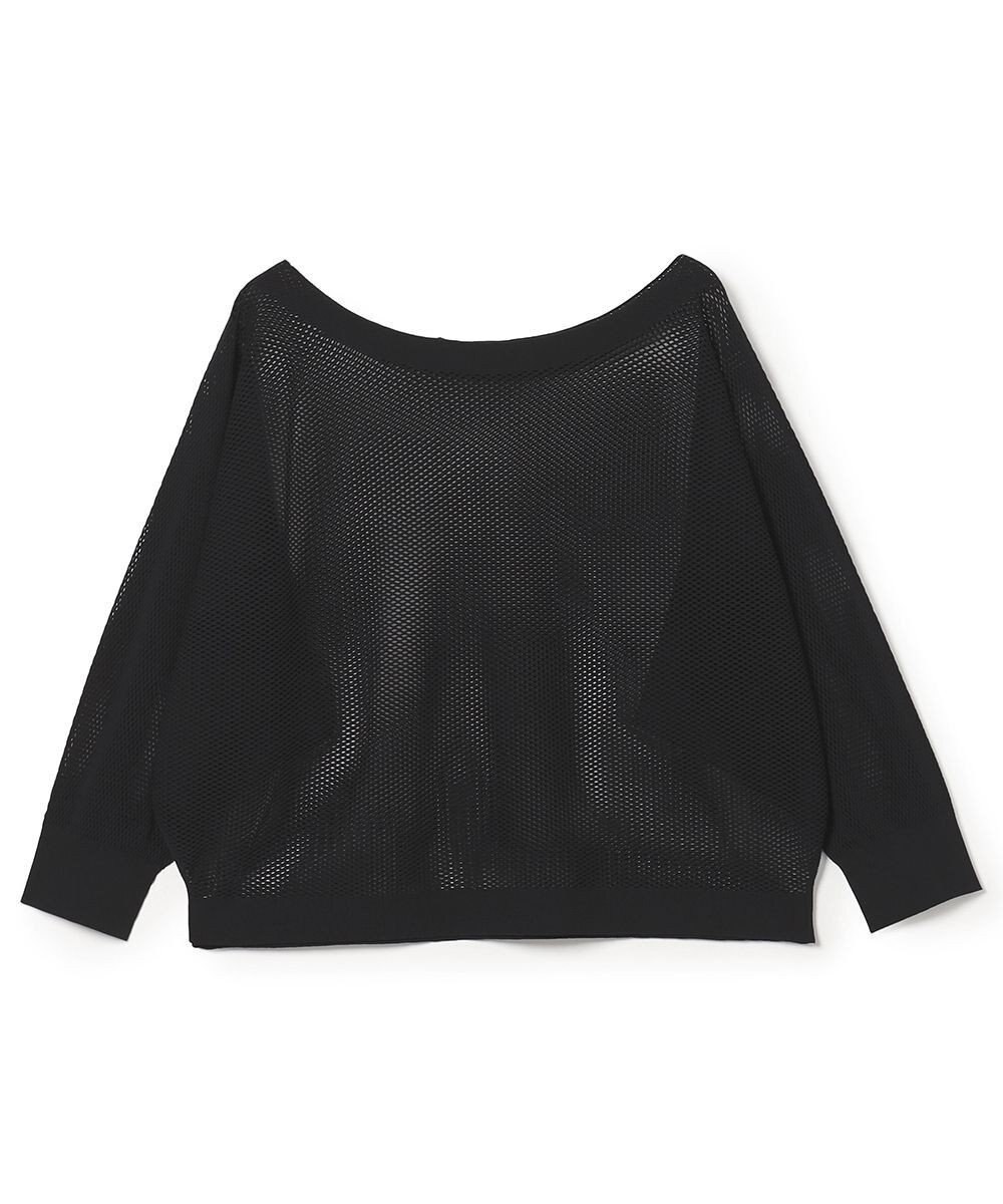 Chacott Chacott BALANCE【ノーソイングニット】７分袖メッシュニットＴシャツ 