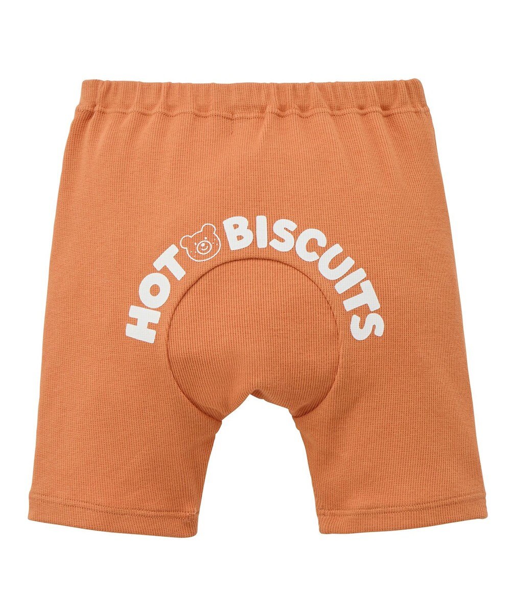 MIKI HOUSE HOT BISCUITS 【70-100cm】ロゴシリーズ 6分丈ハーフパンツ 