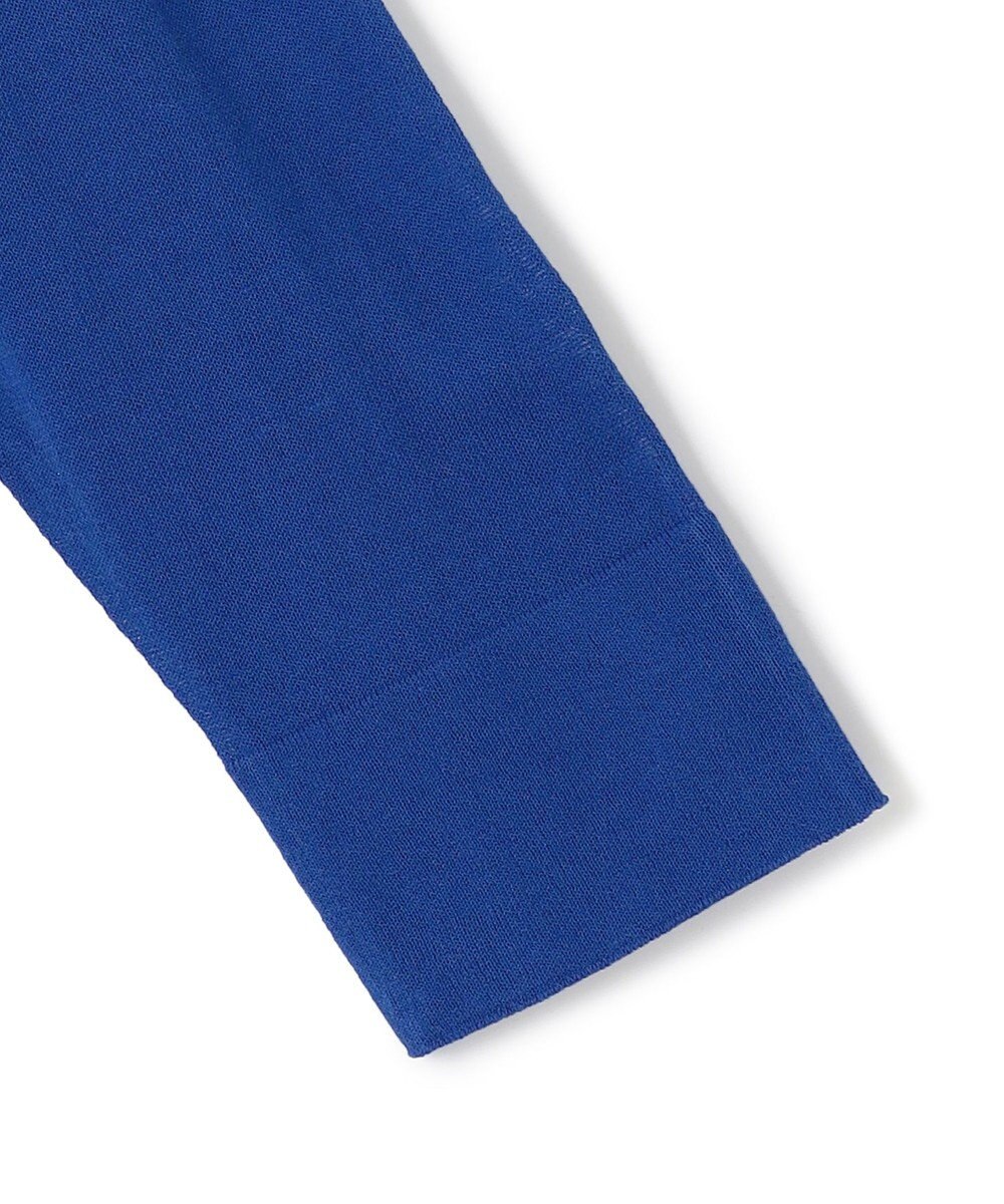 UNFILO L フロスティコットン  クロップド  カーディガン 