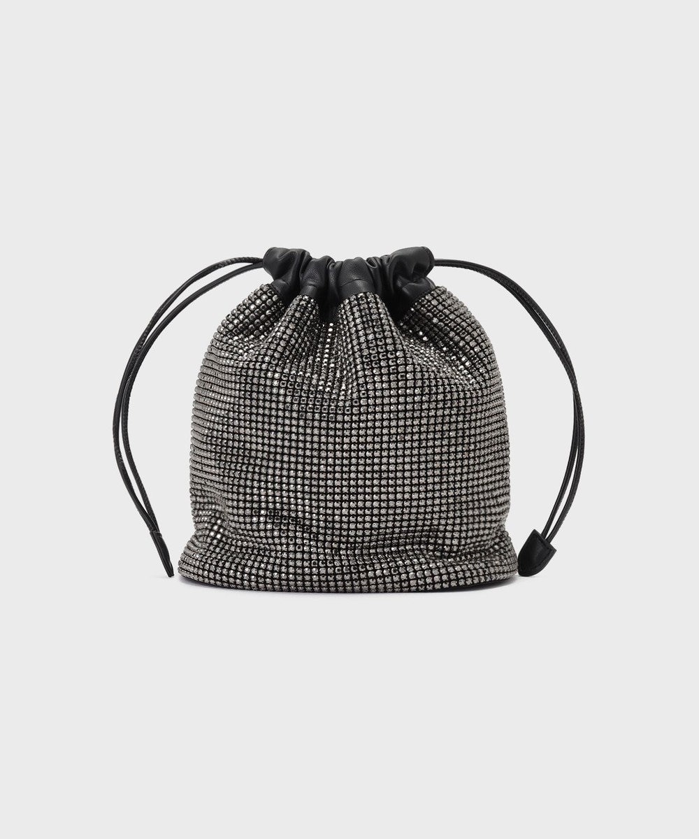 GRACE CONTINENTAL ラインストーンミニバッグ 