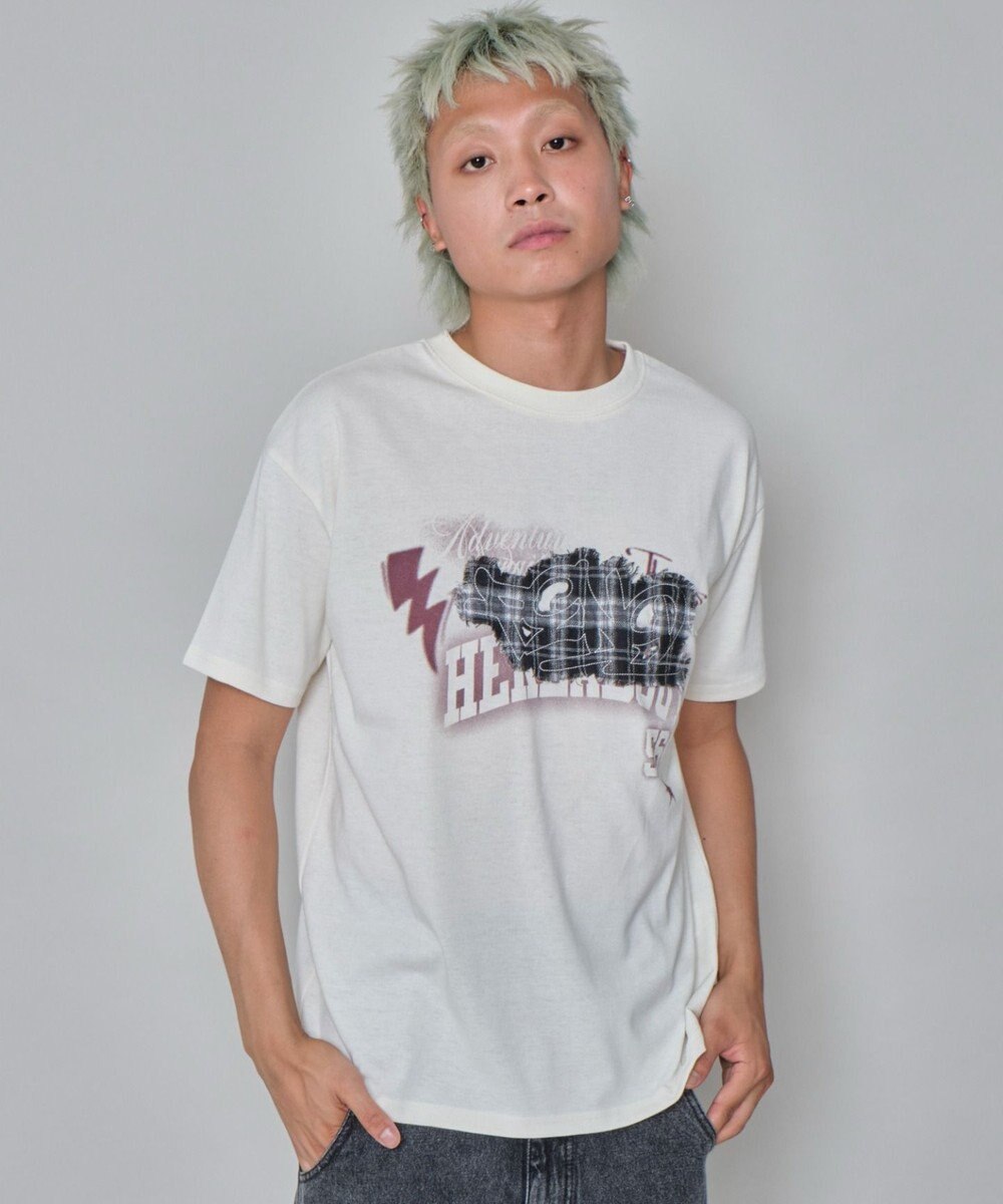 WEGO 【ユニセックス着用ITEM】パターンアップリケグラフィックT（SS） 