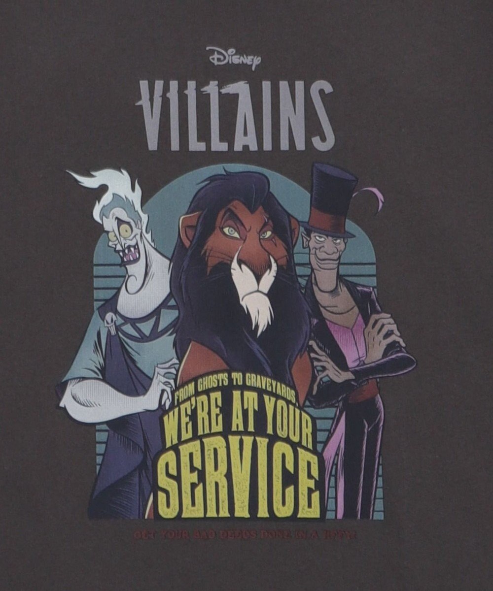 WEGO 【ユニセックス着用ITEM/SMLサイズ展開】VILLAINSグラフィックT（S） 