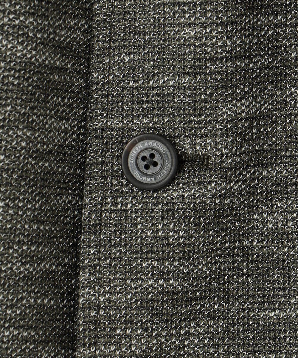 JOSEPH ABBOUD 【イタリア素材/軽量/ストレッチ】バックプリントジャージー ジャケット 