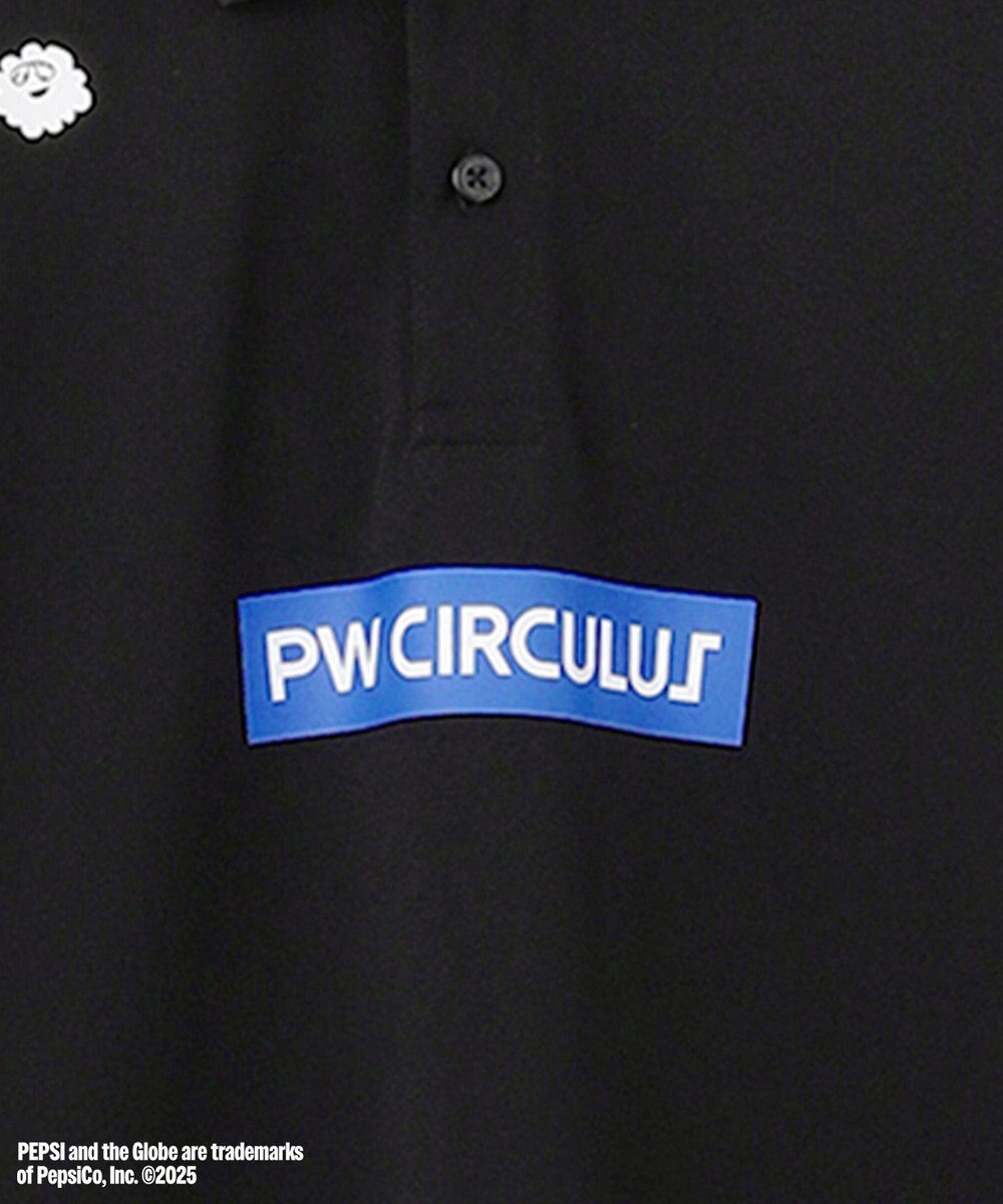 PW CIRCULUS 〈Pepsiコラボ〉【UNISEX】Pepsi GOLF Graphic ポロ 
