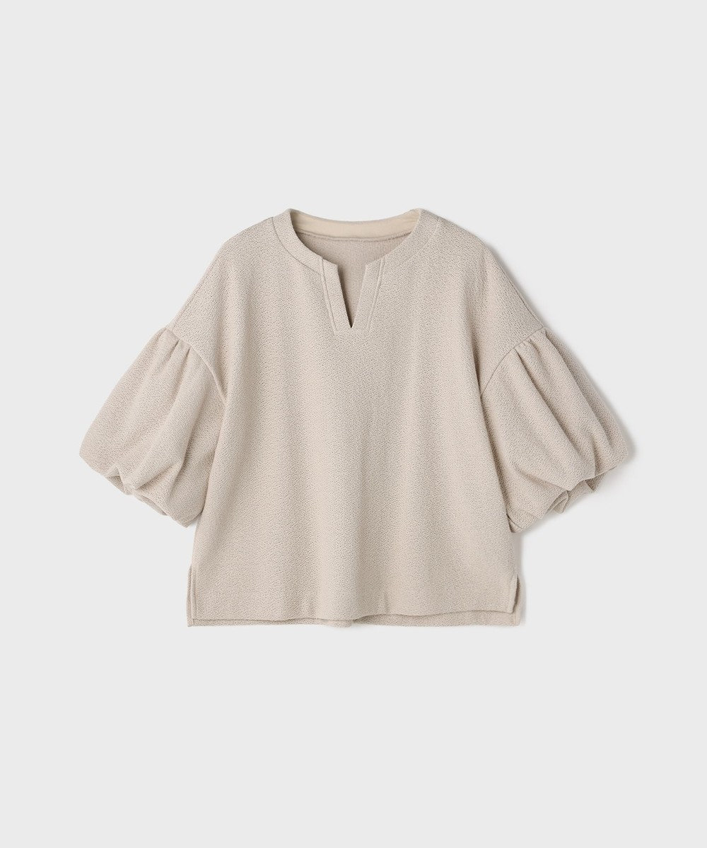 GRACE CONTINENTAL バルーンスリーブカットトップ 