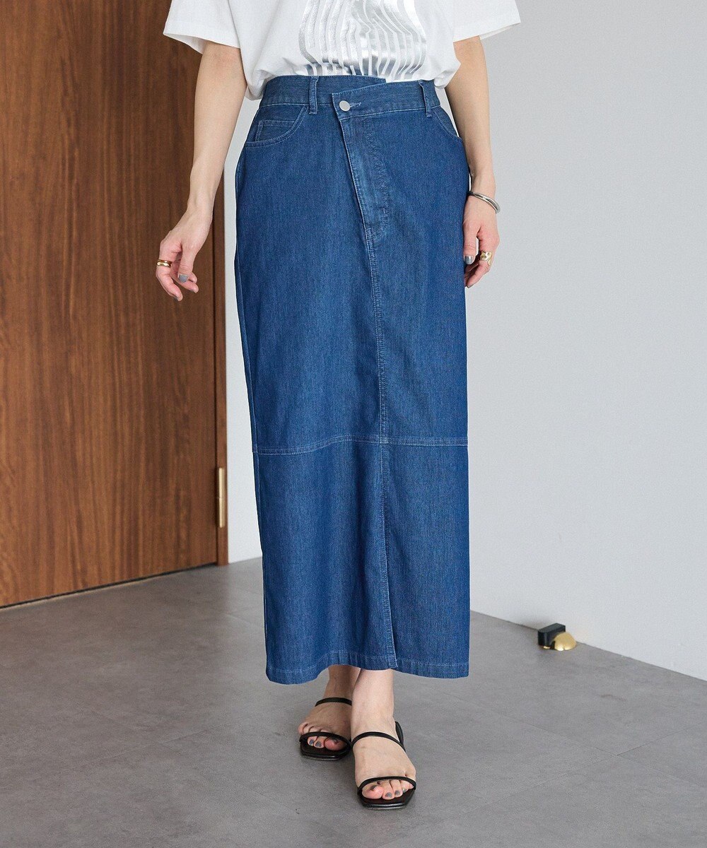 CRAFT STANDARD BOUTIQUE アシンメトリーデニムスカート 