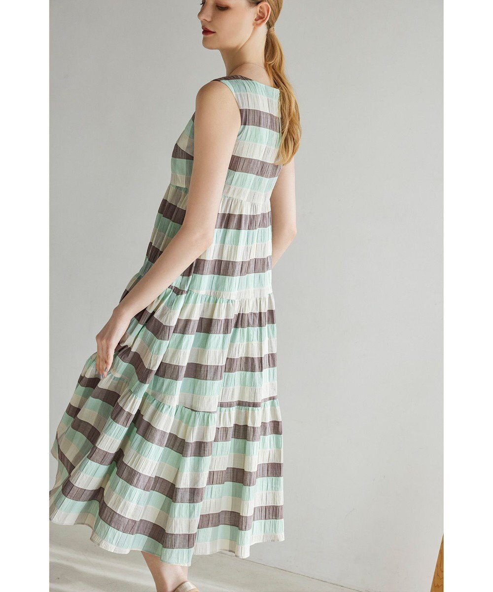 TOCCA 【美人百花掲載】【洗える・消臭】OPTICAL CUBE DRESS ドレス 