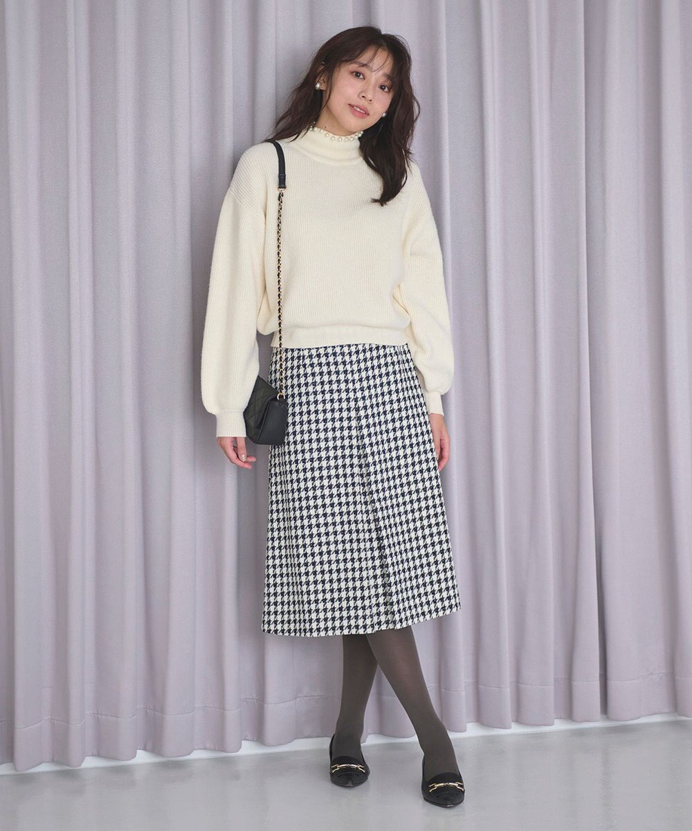 Feroux パール襟 ニット 