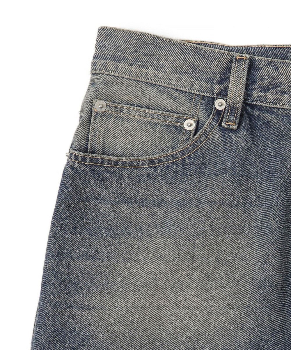 WEGO 【ユニセックス着用ITEM/SMLサイズ展開/ウエスト調整可】バギーデニムパンツ 