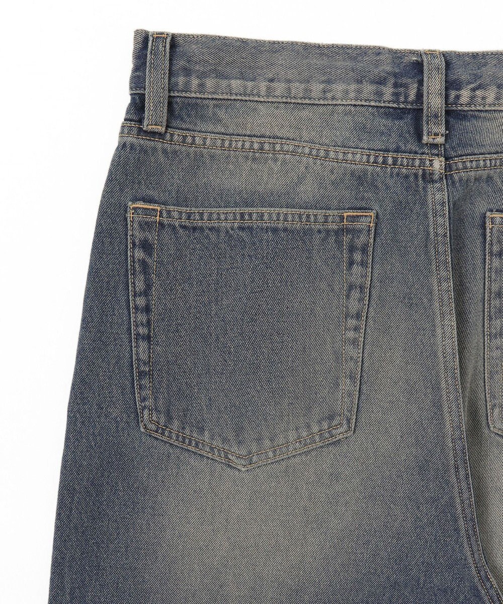 WEGO 【ユニセックス着用ITEM/SMLサイズ展開/ウエスト調整可】バギーデニムパンツ 