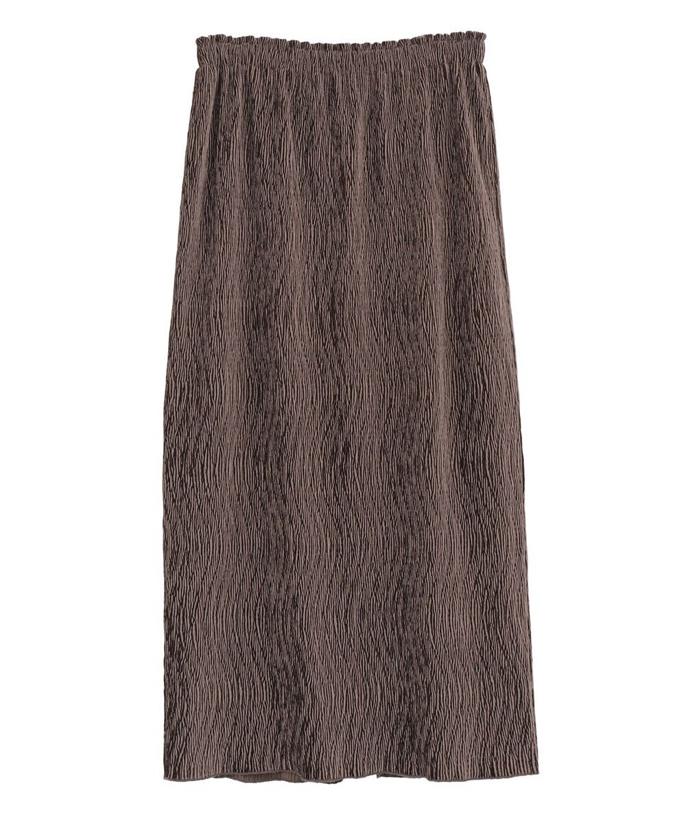 earth music&ecology シャイニーベロアスカート 