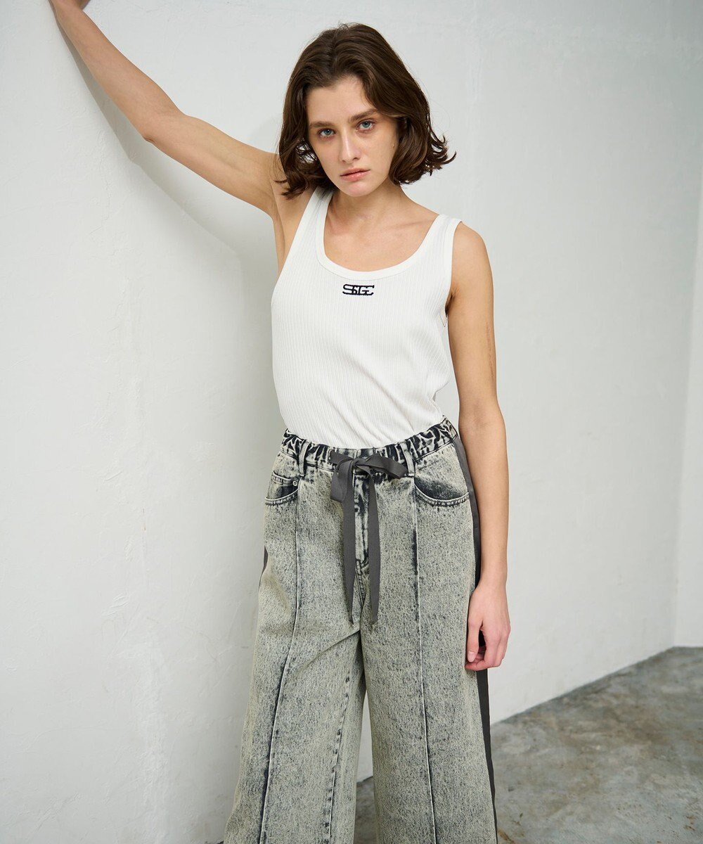 GRACE CONTINENTAL リブタンクトップ 