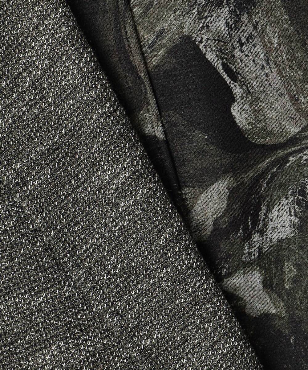 JOSEPH ABBOUD 【イタリア素材/軽量/ストレッチ】バックプリントジャージー ジャケット 