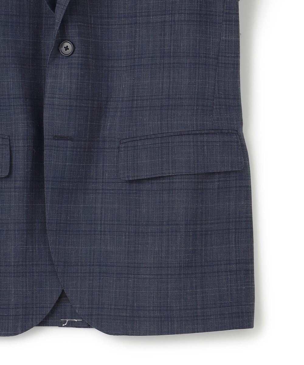 J.PRESS MEN 【WEB・一部店舗限定】ウールリネンチェック ジャケット 