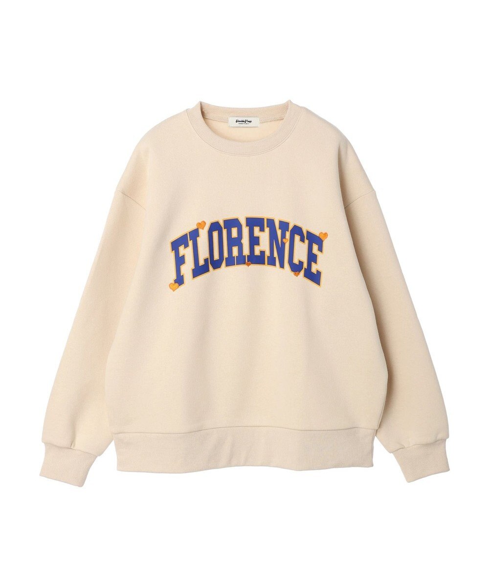 Green Parks ・Ｄｏｕｂｌｅ　Ｆｌａｇｓ　ロゴｐｔ＆刺繍スウェット 